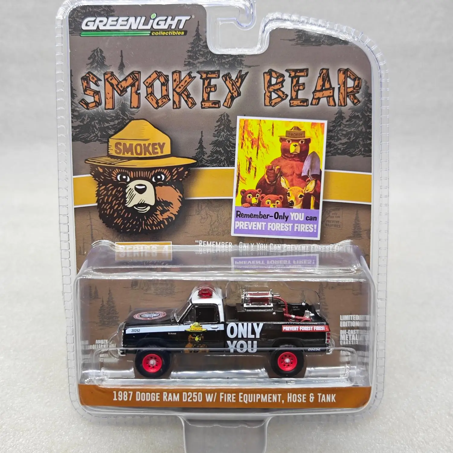 Smokey Bear Series 4 Die-Cast Vehicle 1:64 2 Smokey Bear Series 4 Die-Cast Vehicle 1:64 - Image 2