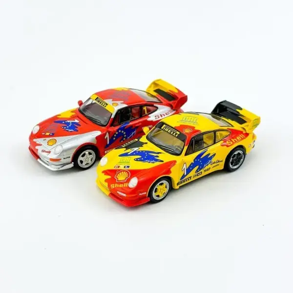 Sparky X Tiny 1:64 Porsche Racing Car Set - Image 21