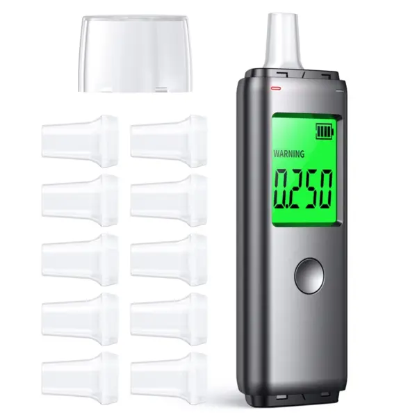ZW Breathalyzer Pro Rechargeable for Accurate Personal Use - Image 10