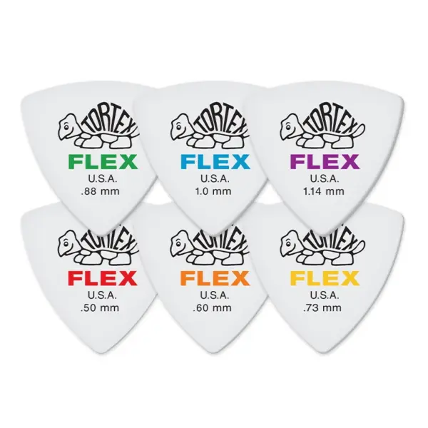Dunlop 456R FLEX Tortex Jazz Picks Set - Image 11