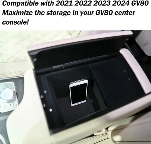 Genesis GV80 2021-24 Center Console Organizer - Image 5