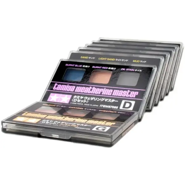 TAMIYA Weathering Master 3-Color Set Model Kit Effect - Image 2