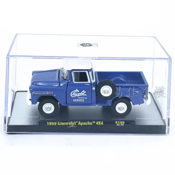 1959 Apache Pickup Truck 1:64 Diecast Model - Image 5