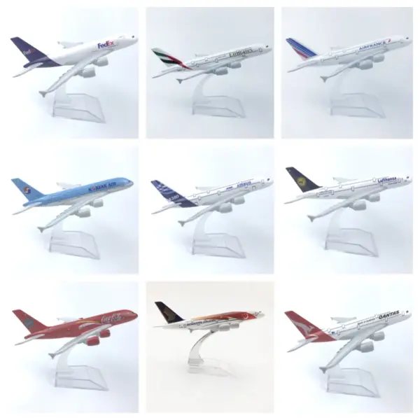 Airbus A380 Diecast Model Plane 1:400 Scale - Image 2