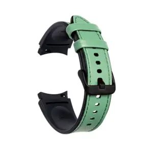 Silicone Leather Strap for Samsung Galaxy Watch 6/5 Pro 40 S43fc0b17de554445a9622aa647777a94e