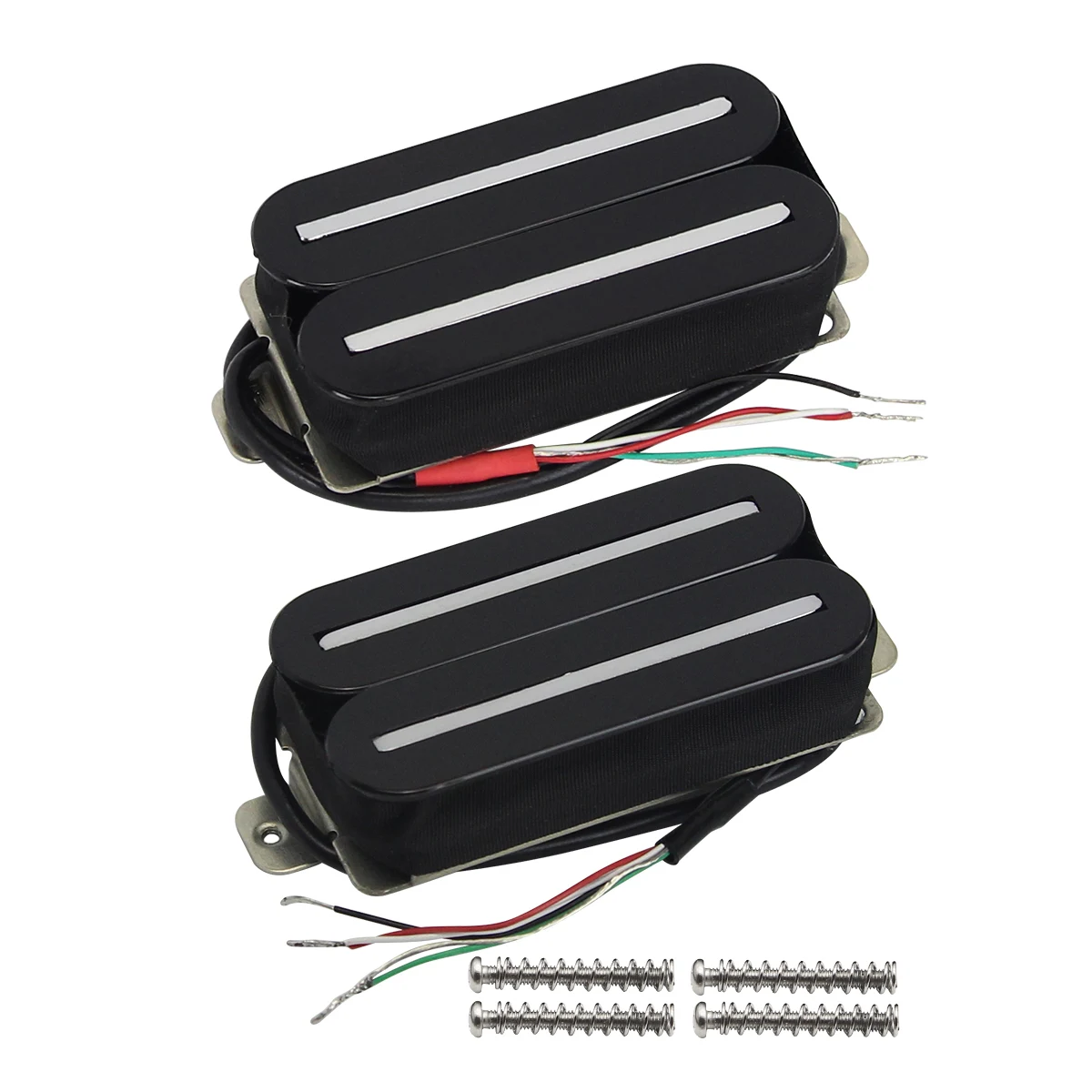 FLEOR Hot Rails Humbucker Set for Electric Guitars 8 FLEOR Hot Rails Humbucker Set for Electric Guitars - Image 8