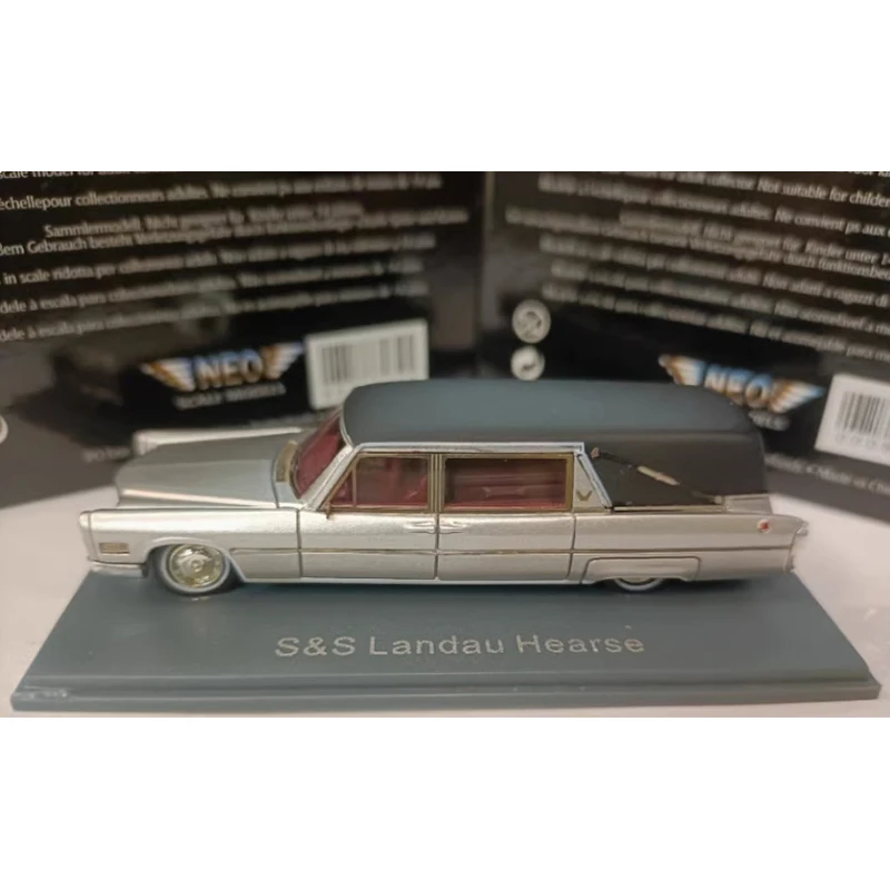 Neo Resin 1:87 Landau Hearse Model Car 2 Neo Resin 1:87 Landau Hearse Model Car - Image 2