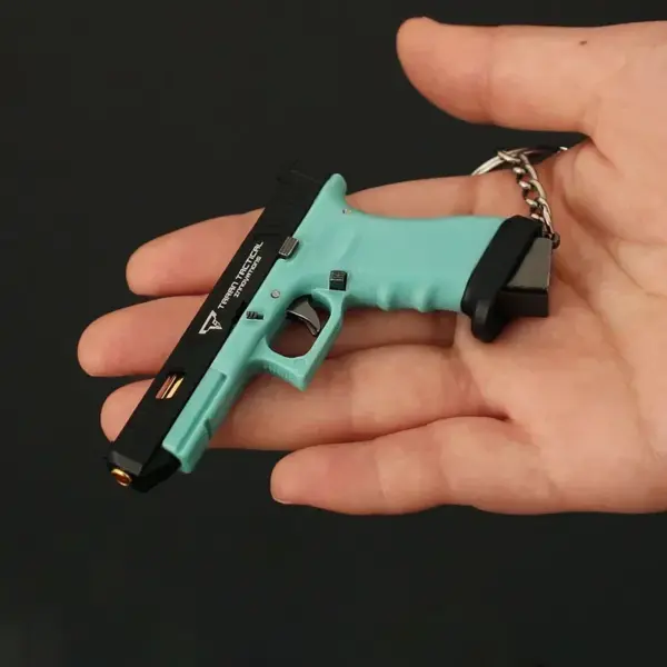 7cm Detachable Gun Keychain Model for Collectors - Image 8
