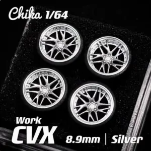 1/64 Welly Chika Work CVX CVD Model Wheel Hub 10 S448a4036079340e2bbcd4a00d21747ecy