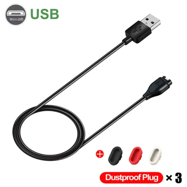 1 Meter USB Type C Charging Cable for Garmin Fenix Series - Image 9