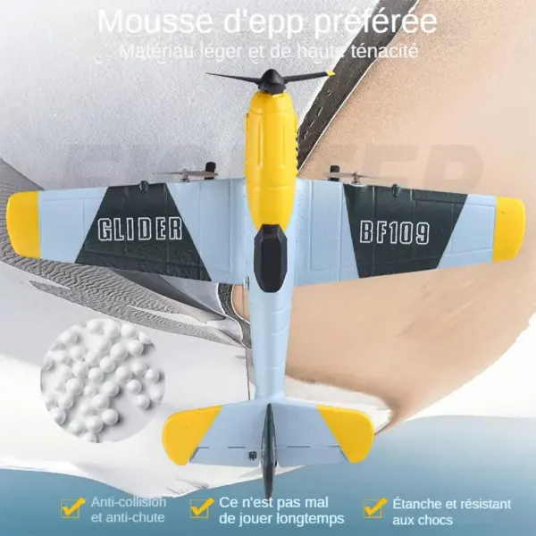 RC Airplane BF109 Remote Control Glider - Image 3