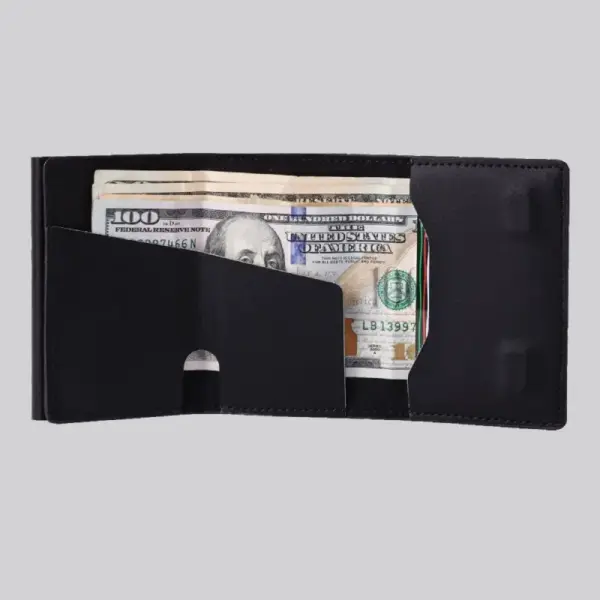 RFID Blocking Magnetic Pop Up Card Wallet - Image 4