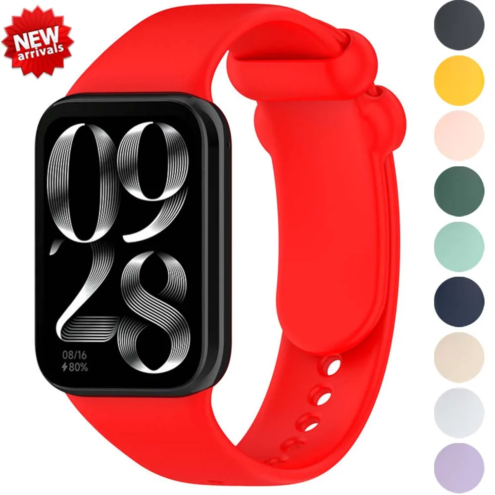 Silicone Watch Band for Redmi Watch 4 and Mi Band 8 Pro 2 Silicone Watch Band for Redmi Watch 4 and Mi Band 8 Pro - Image 2