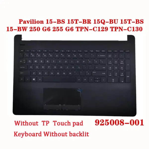 HP Laptop Top Case With Touchpad AP204000E00 - Image 5