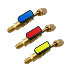 Refrigerant Ball Valve Adapter 1/4 inches SAE 29 S45d508721113429e868eedb91dfbdf56N