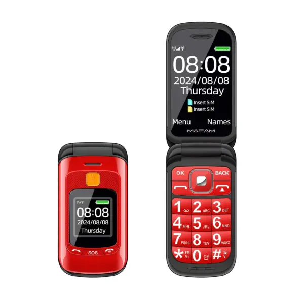Senior-Friendly Flip Phone with Large Buttons - Image 8