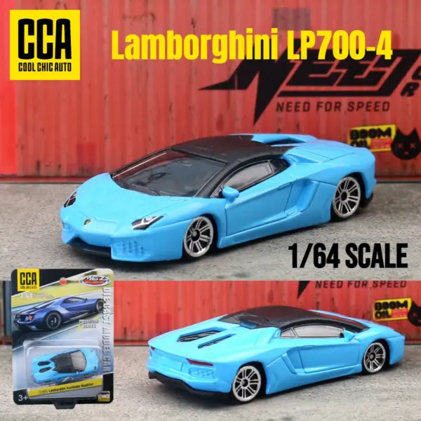 1/64 Scale Lamborghini LP700-4 Diecast Model - Image 8