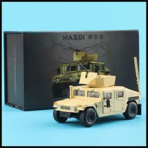 MASSDI 1/64 Hummer H1 M1151 Military Model 11 S463308a7dd8b41728634b14d0efd437fY
