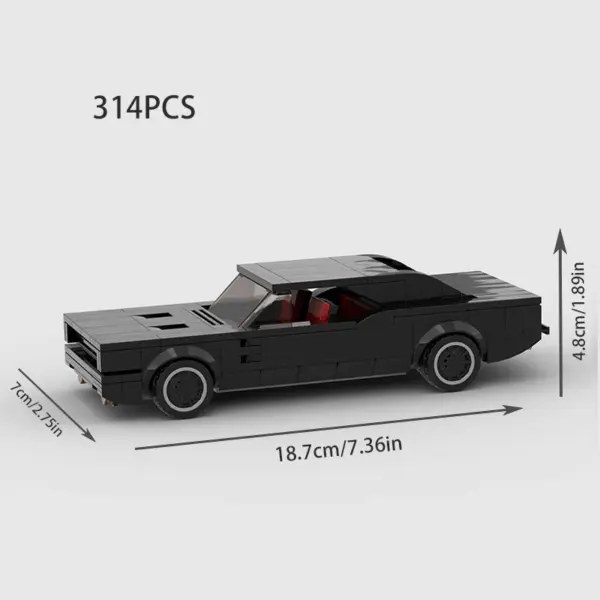 Stylized Building Block Toy Car - Image 28