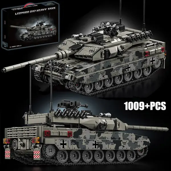 Leopard 2A7 Heavy Tank Building Blocks Set - Image 2