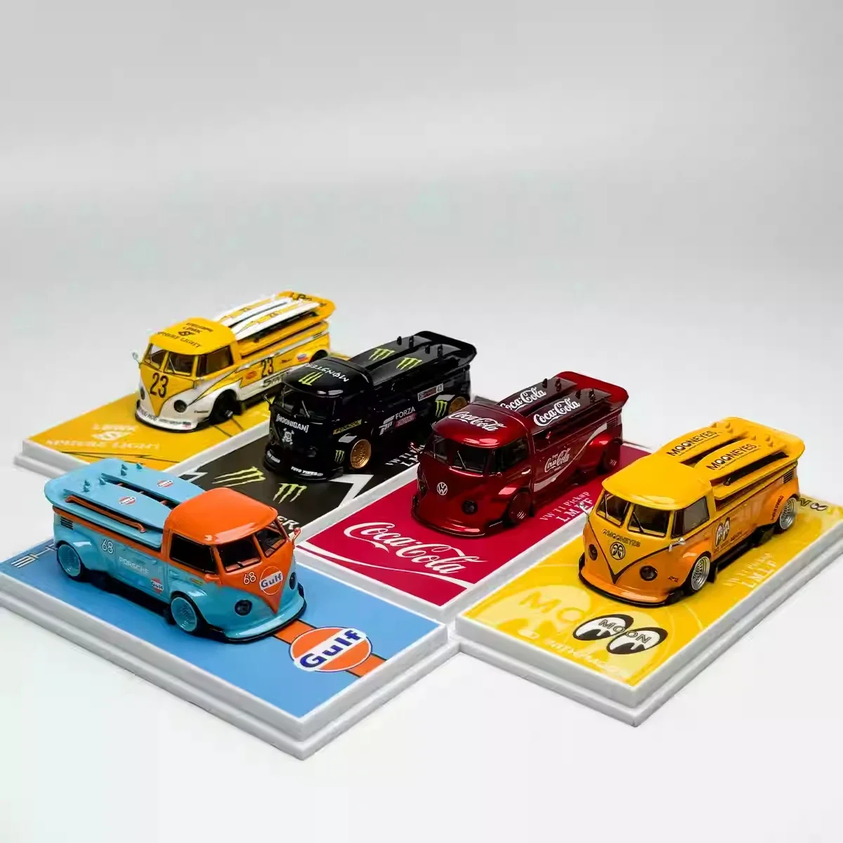 Volkswagen T1 Widebody Pickup Model 1:64 Diecast Collection 3 Volkswagen T1 Widebody Pickup Model 1:64 Diecast Collection - Image 3