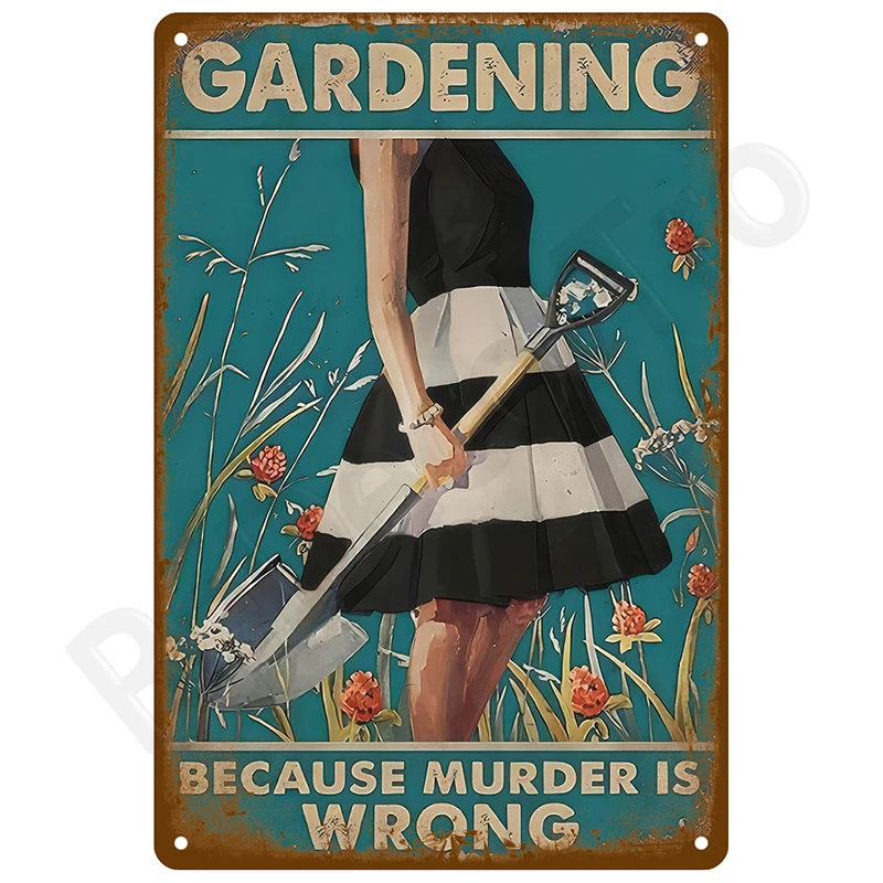 Retro Metal Wall Art Sign 20 x 30cm 27 Retro Metal Wall Art Sign 20 x 30cm - Image 27