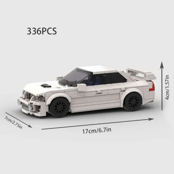 Stylized Building Block Toy Car - Image 41