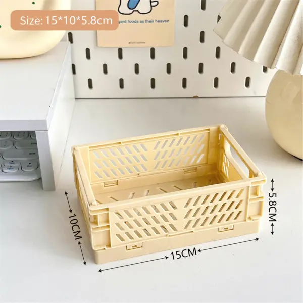 Foldable Storage Crate for Home Organization - Image 9