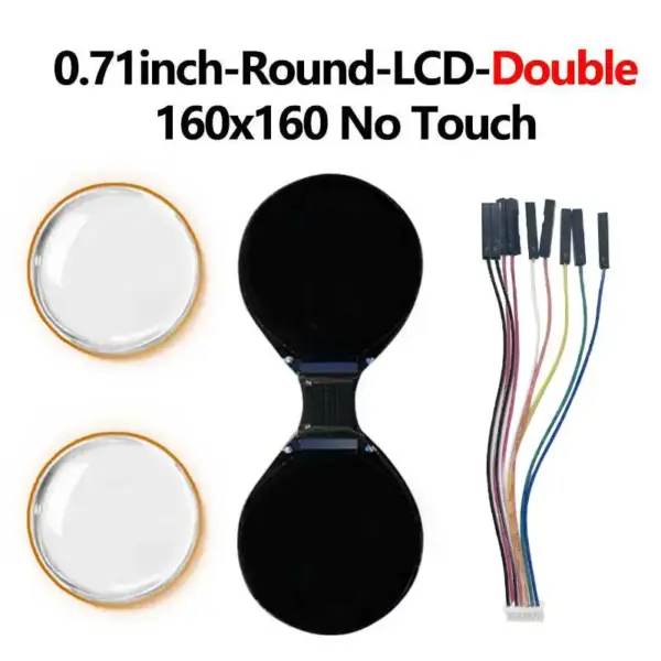 Electronic Eye 0.71 inch Round Dual LCD Display for Arduino - Image 7