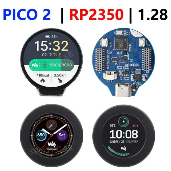 Raspberry Pi Pico 2 RP2350 LCD Development Kit - Image 2