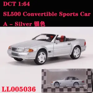 1:64 SL500 Convertible Alloy Model Car 21 S476e7e973ea04801ad578d168d397d23d