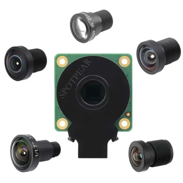 Raspberry Pi 12.3MP HQ Camera Module M12 Mount - Image 3