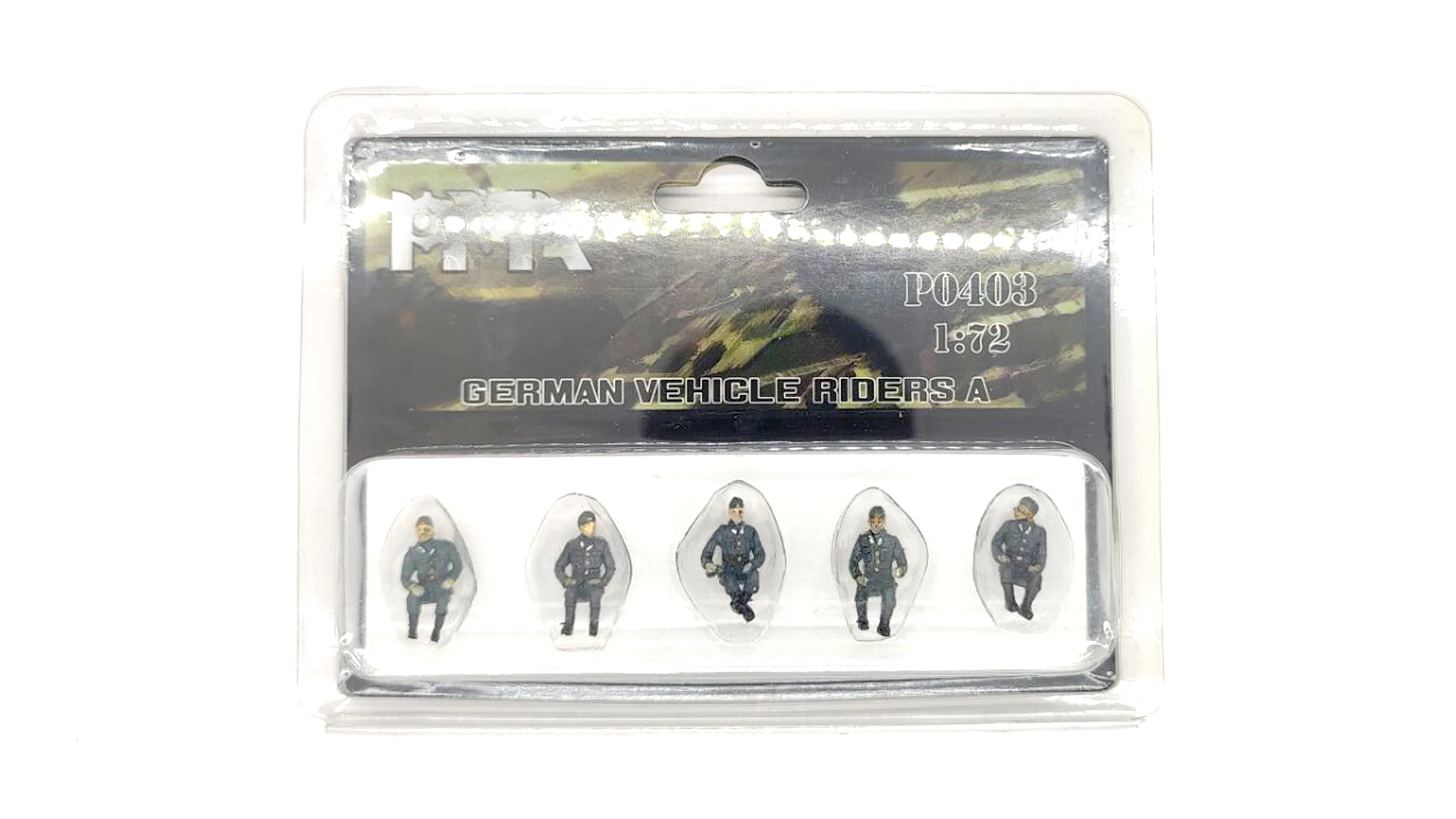 German WWII Vehicle-Mounted Soldier Model Set 1/72 4 German WWII Vehicle-Mounted Soldier Model Set 1/72 - Image 4