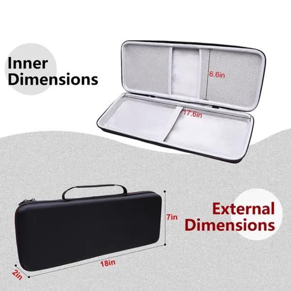 EVA Hard Case for Logitech MX Mechanical Keyboard - Image 4
