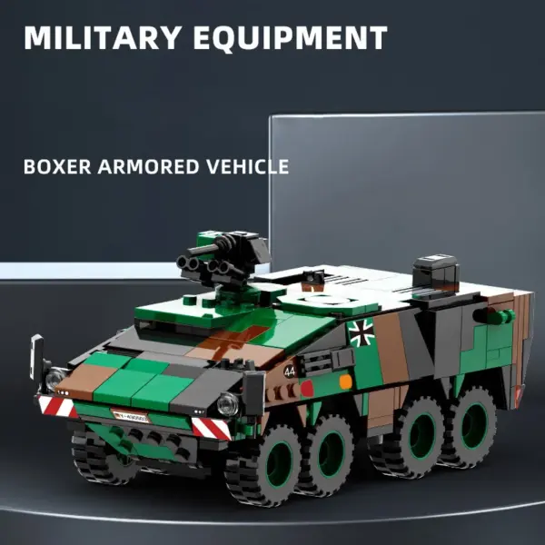 Military Armored Vehicle Building Blocks Set - Image 5