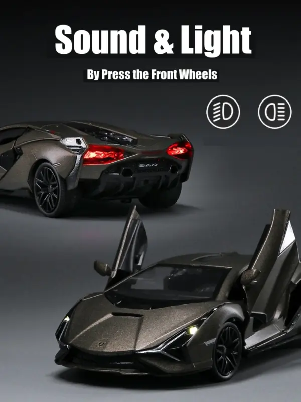 1/32 Lamborghini Sian FKP 37 Diecast Model - Image 6