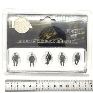 German WWII Vehicle-Mounted Soldier Model Set 1/72 8 S47f58ff2ea7841c7aedacea7218dfb14m