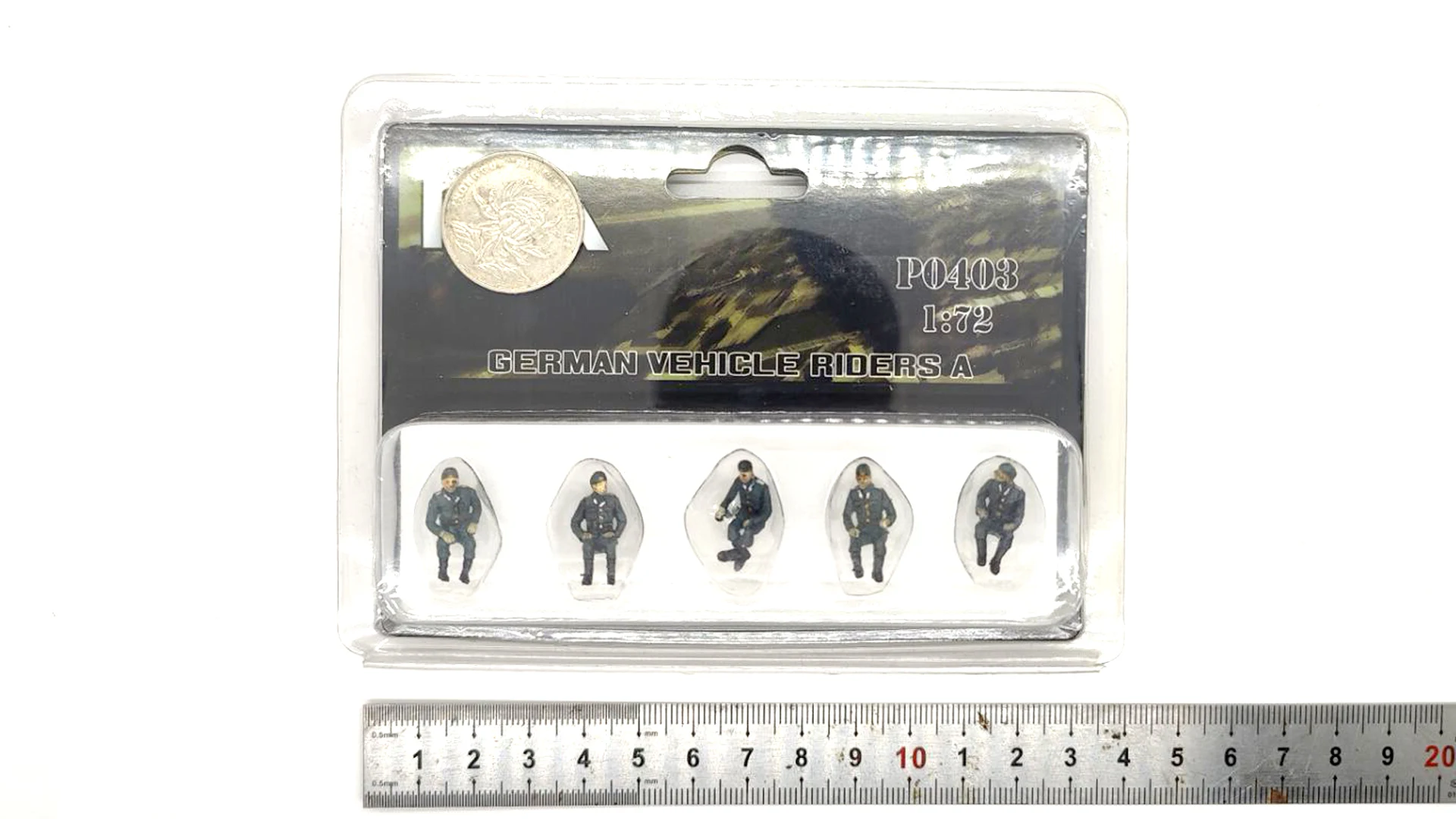 German WWII Vehicle-Mounted Soldier Model Set 1/72 3 German WWII Vehicle-Mounted Soldier Model Set 1/72 - Image 3