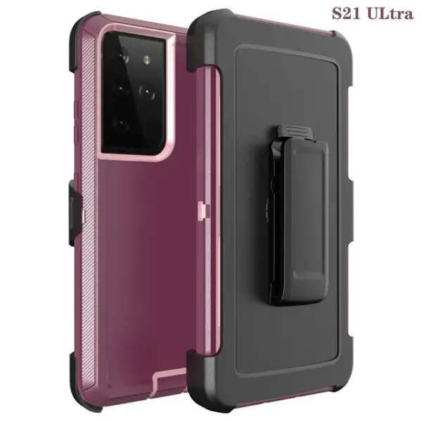 3-in-1 Heavy Duty Phone Case for Samsung Galaxy - Image 11