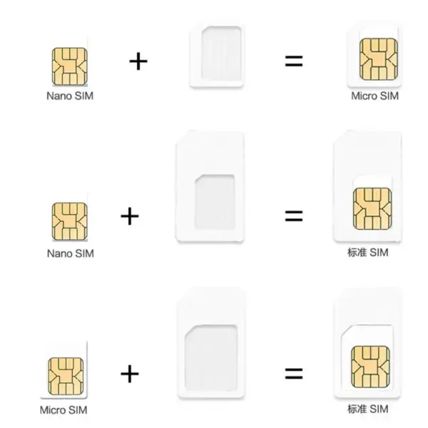 4 In 1 Nano SIM Card Adapter Set - Image 3
