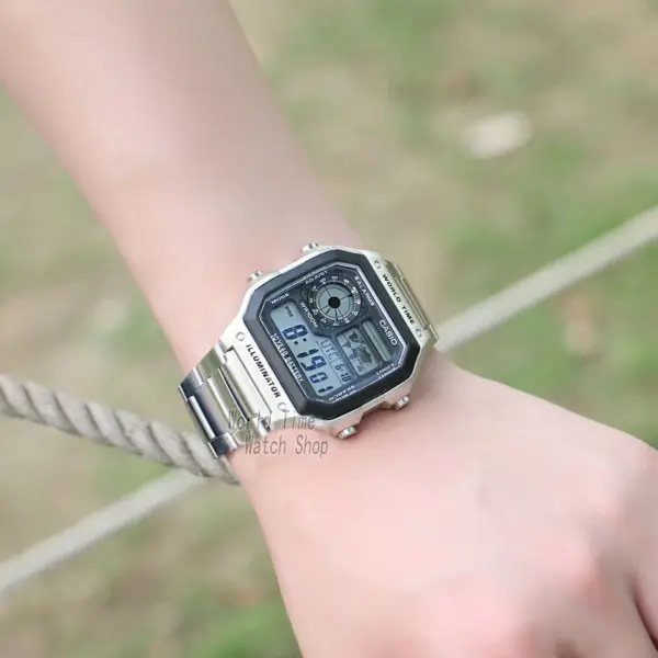 Casio Digital Wristwatch with World Time Feature - Image 4