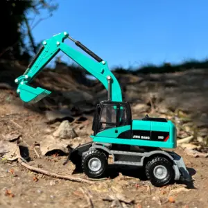 JING BANG 1:50 Yellow Excavator Model 8 S48b92adc8a0d45fead190e69b0b89606i 9