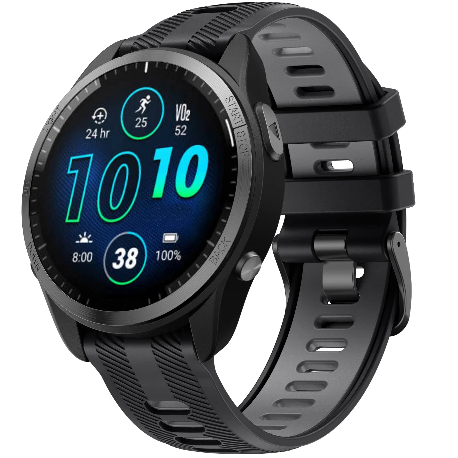 Garmin 22mm Silicone Band for Forerunner 955/945 2 Garmin 22mm Silicone Band for Forerunner 955/945 - Image 2