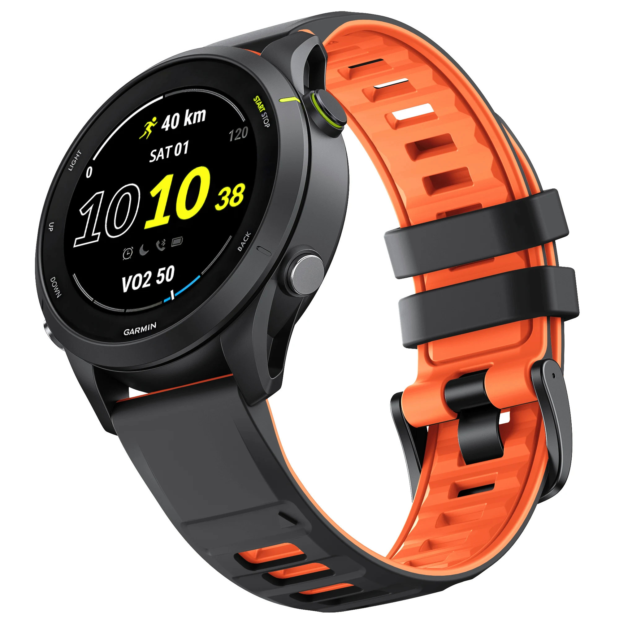 22mm Silicone Watch Band for Garmin Models 3 22mm Silicone Watch Band for Garmin Models - Image 3