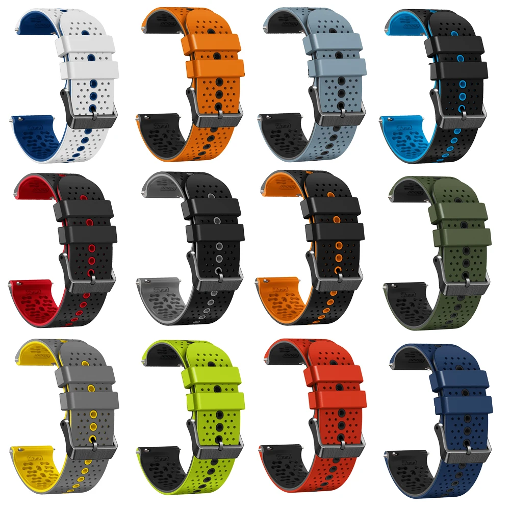 Sports Silicone Band for Galaxy Watch 3 46mm 6 Sports Silicone Band for Galaxy Watch 3 46mm - Image 6