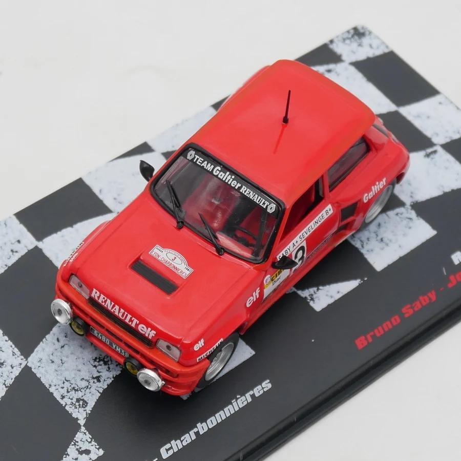 Diecast Ixo 1:43 Renault 5 Turbo Rally Model 4 Diecast Ixo 1:43 Renault 5 Turbo Rally Model - Image 4