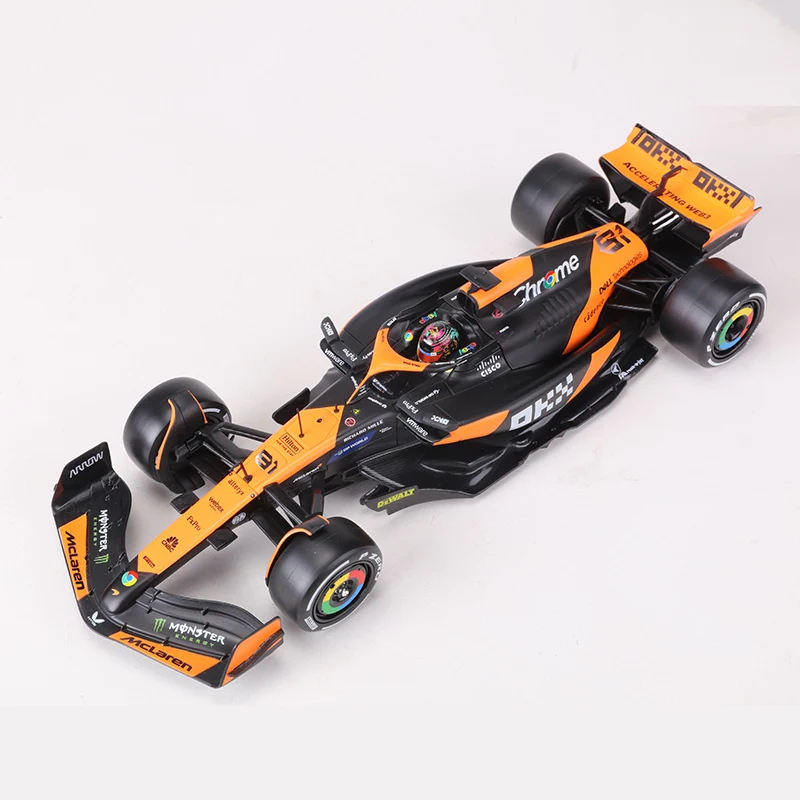 Burago 1:24 McLaren F1 MCL38 Miami Model Car 8 Burago 1:24 McLaren F1 MCL38 Miami Model Car - Image 8