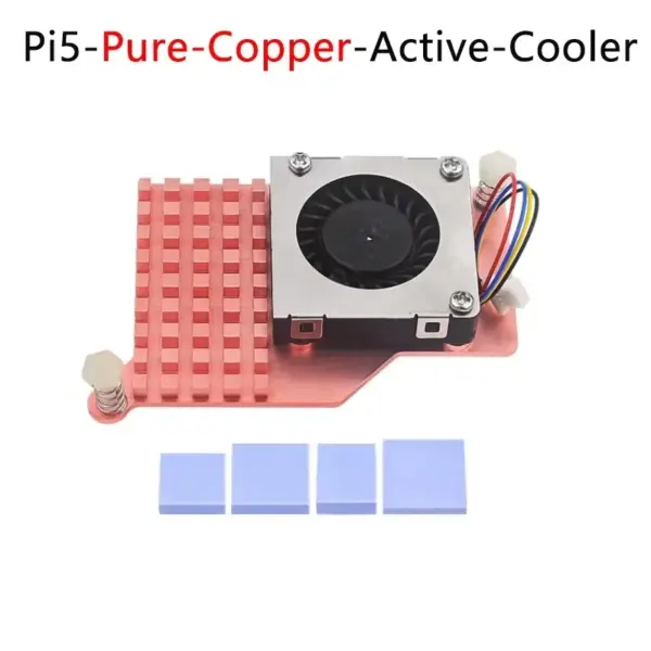 Copper Heatsink and Fan for Raspberry Pi 5 - Image 7