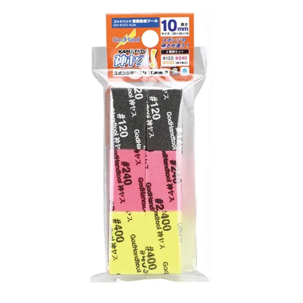 GodHand GH-KS10-A3A/KS10-A3B/KS10-KB Sanding Sponges Set - Image 7
