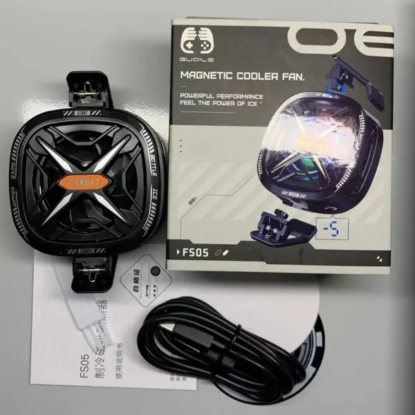 15W Mobile Phone Radiator Cooler Fan with Digital Display - Image 4